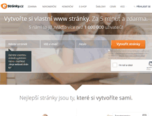 Tablet Screenshot of estranky.cz